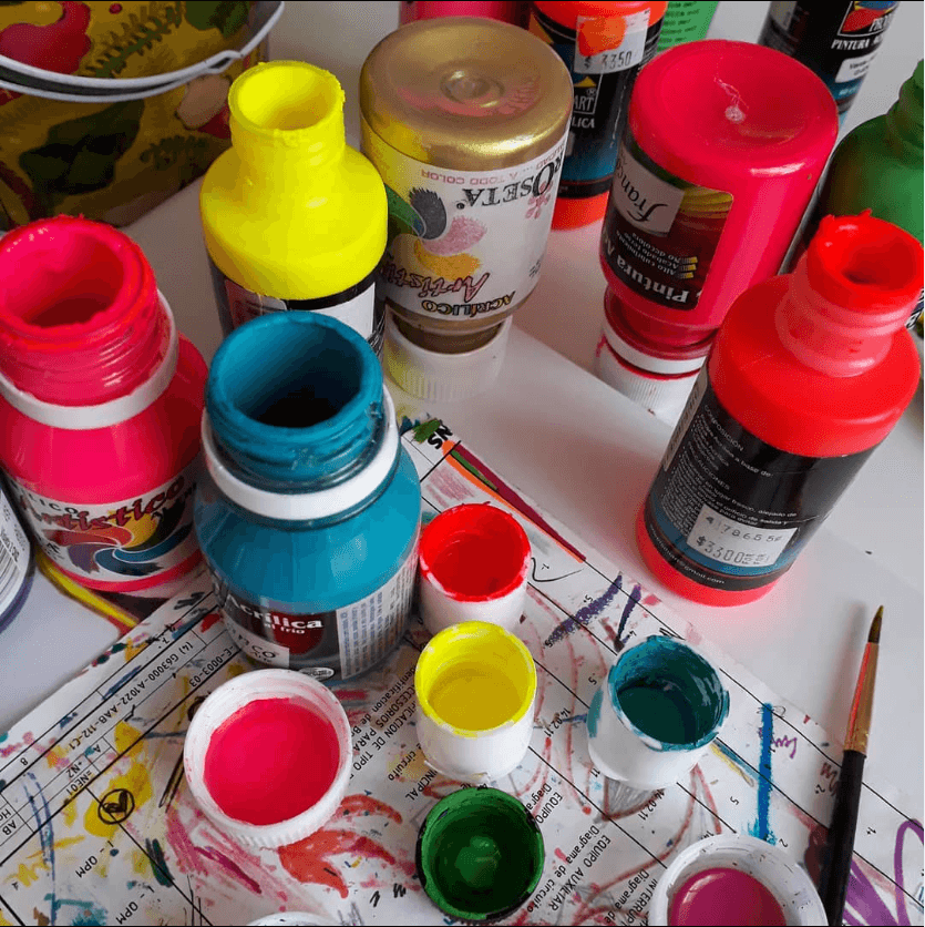 pinturas acrílicas