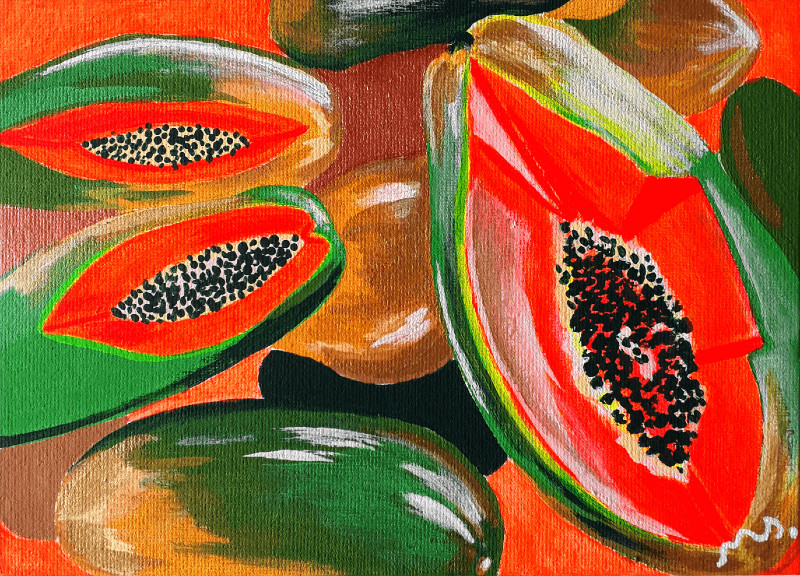 Tropical - Acrílico sobre lienzo