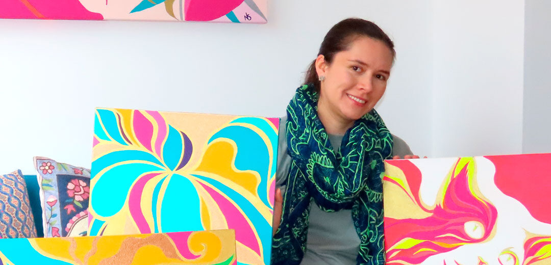 La artista detrás de lagallery.art