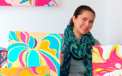 La artista detrás de lagallery.art